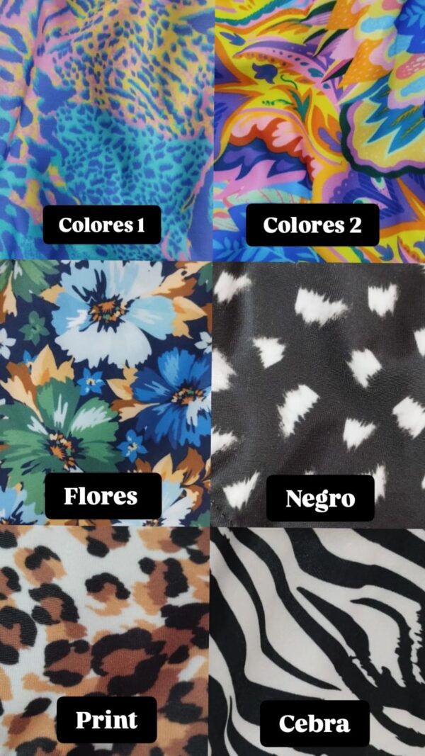 JUANITAS 305-10 VEDETINA ESTAMPADA - Imagen 4