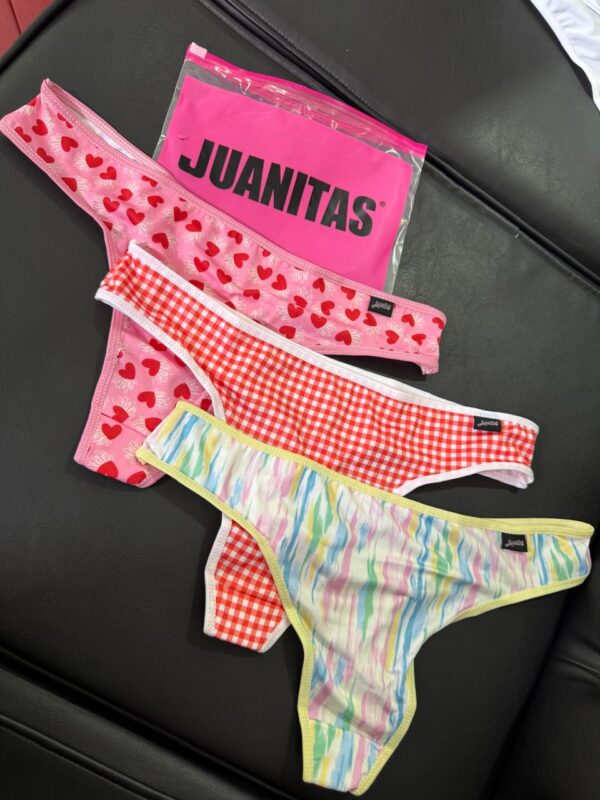 PACK X3 / JUANITAS 304-03 LESS CLASICA RAINBOW
