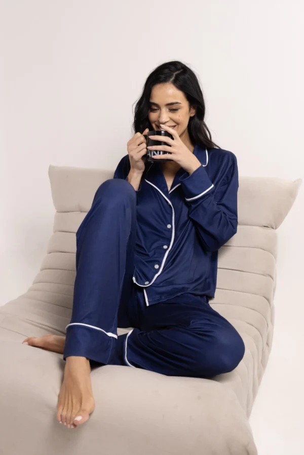 ANDRESSA P9044 PIJAMA CASACA ABOTONADA