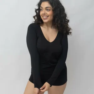 JUANITAS 103-104 CAMISETA TERMICA ESCOTE EN V