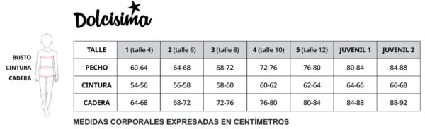 DOLCISIMA P893-08B BOMBACHAS DE NENA TIRO CORTO ALGODON Y LYCRA - Imagen 5
