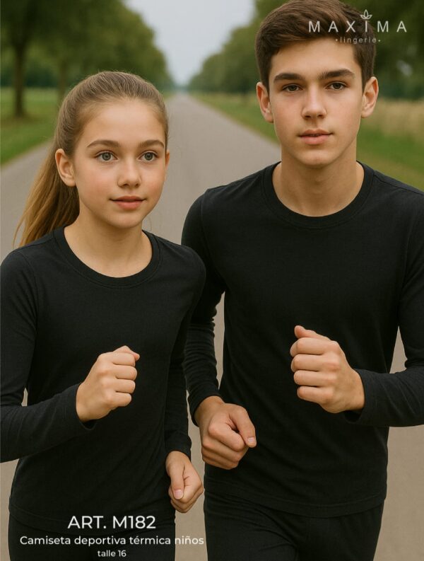 MAXIMA 182 CAMISETA TERMICA DEPORTIVA NIÑOS