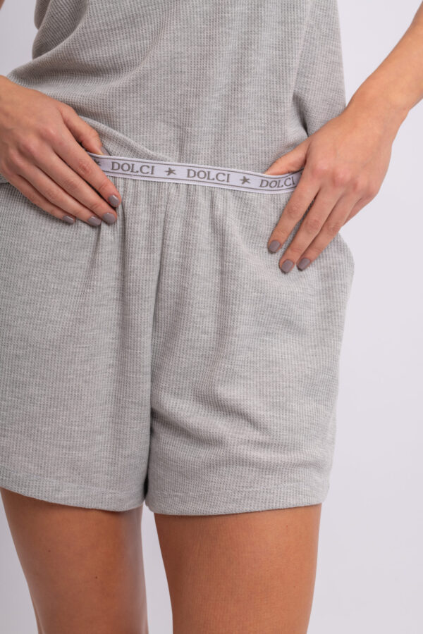 DOLCISIMA 1527 PIJAMA WAFLE CON CINTURA PERSONALIZADA - Imagen 9