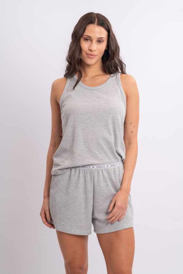 DOLCISIMA 1527 PIJAMA WAFLE CON CINTURA PERSONALIZADA - Imagen 12