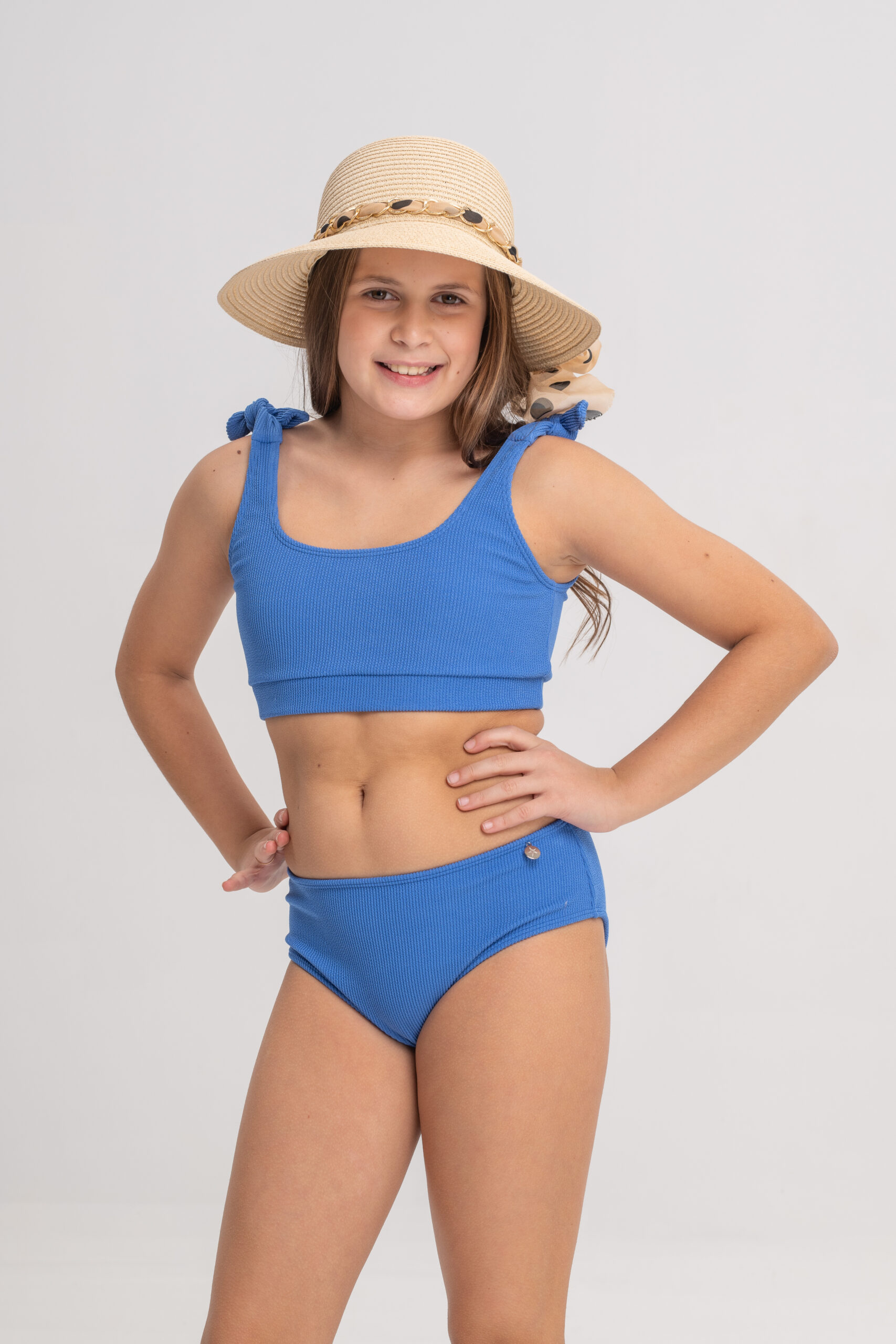 DOLCISIMA 906NP 2 PIEZAS TEXTURADA TEEN CON NUDOS EN BRETEL