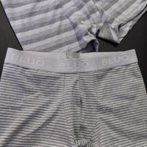 BLUO 23505 PACK X2 DE BOXERS DE ALGODON RAYADOS