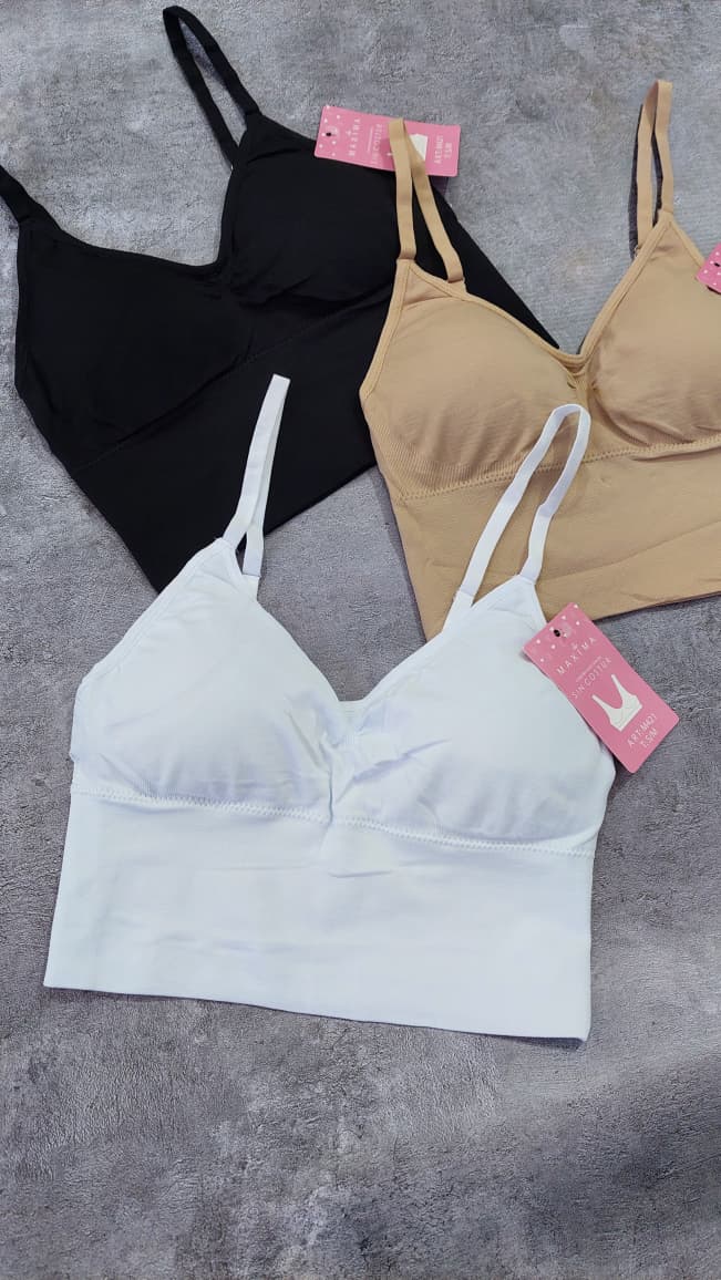 MAXIMA 421 CORPIÑO BRETEL FINO BASE ANCHA SIN COSTURA - Imagen 3