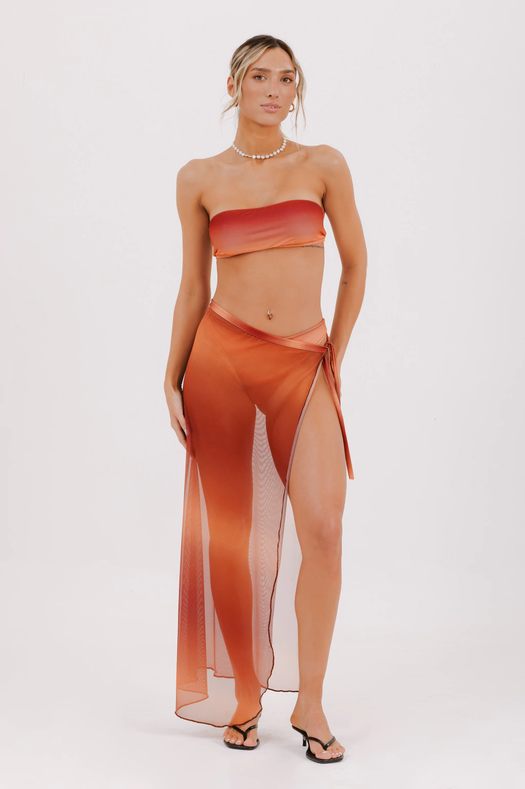 ANDRESSA SUMMER M26020 PAREO LARGO DE TUL - Imagen 9