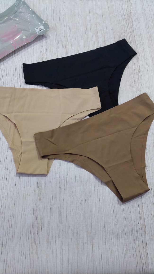 PANIC PANTIES #23 PACK X3 VEDETINA DE MICROFIBRA - Heat Fusion - - Imagen 2