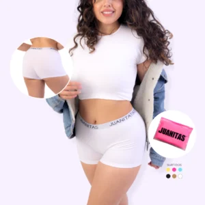 JUANITAS 201-60  SHORT DE ALGODON CON ELASTICO - Sports basic