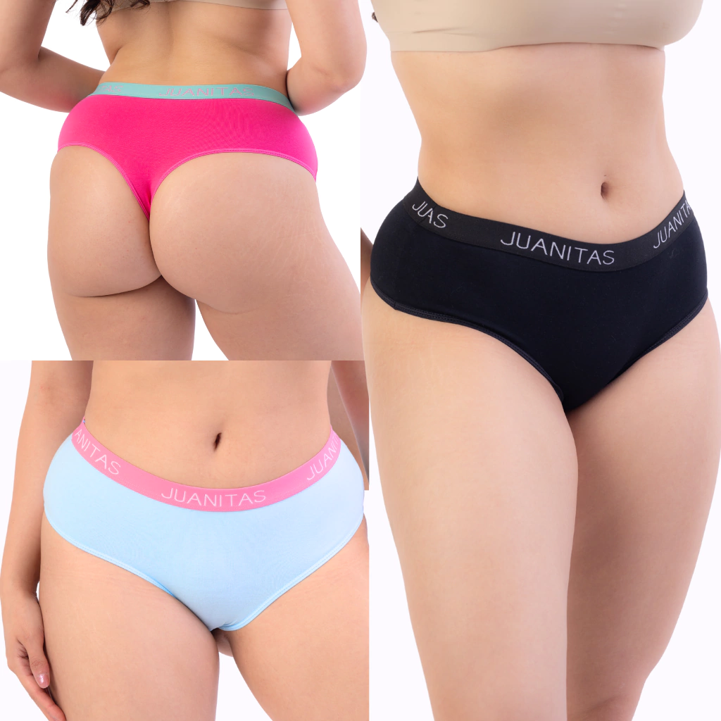 JUANITAS 201-20 CULOTTELESS DE ALGODON CON ELASTICO - Sports basics