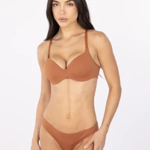 ANDRESSA ESSENTIAL A0550 CONJUNTO SOFT CON ARO ESCONDIDO Y SEAMLESS MICROFIBRA NYLON
