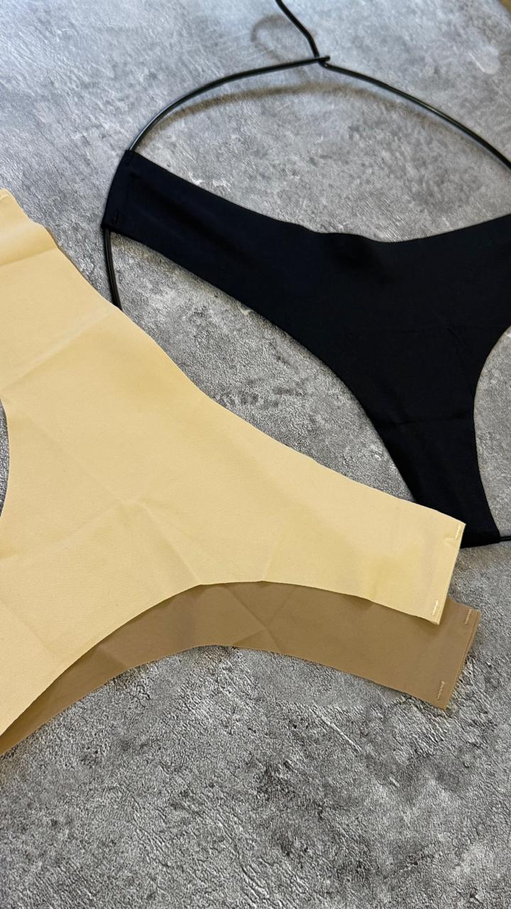 PANIC PANTIES #02 PACK X3 COLALESS DE MICROFIBRA - Laser Cut -