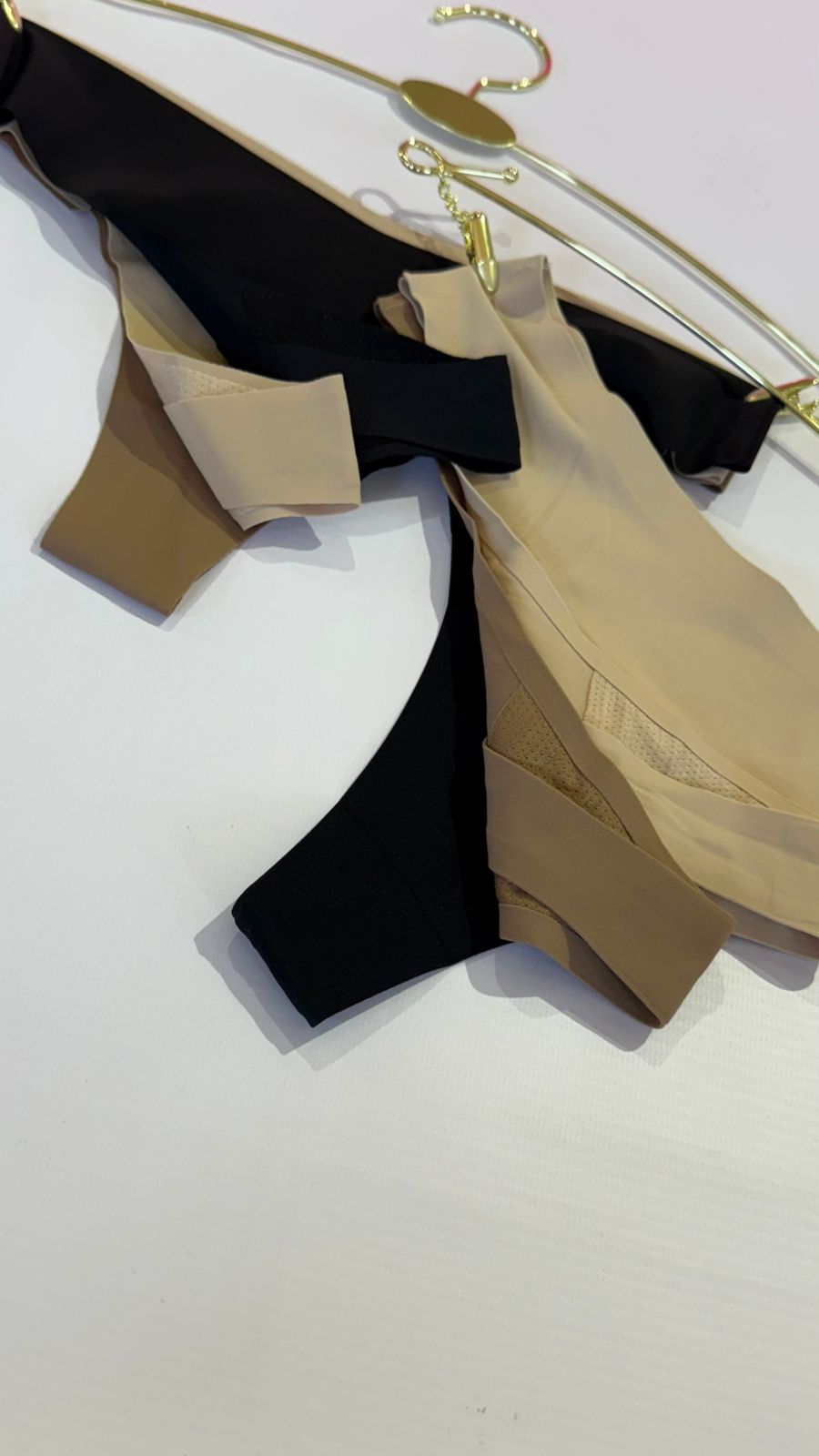 PANIC PANTIES #4 PACK X3 VEDETINA DE MICROFIBRA - Laser Cut - - Imagen 3