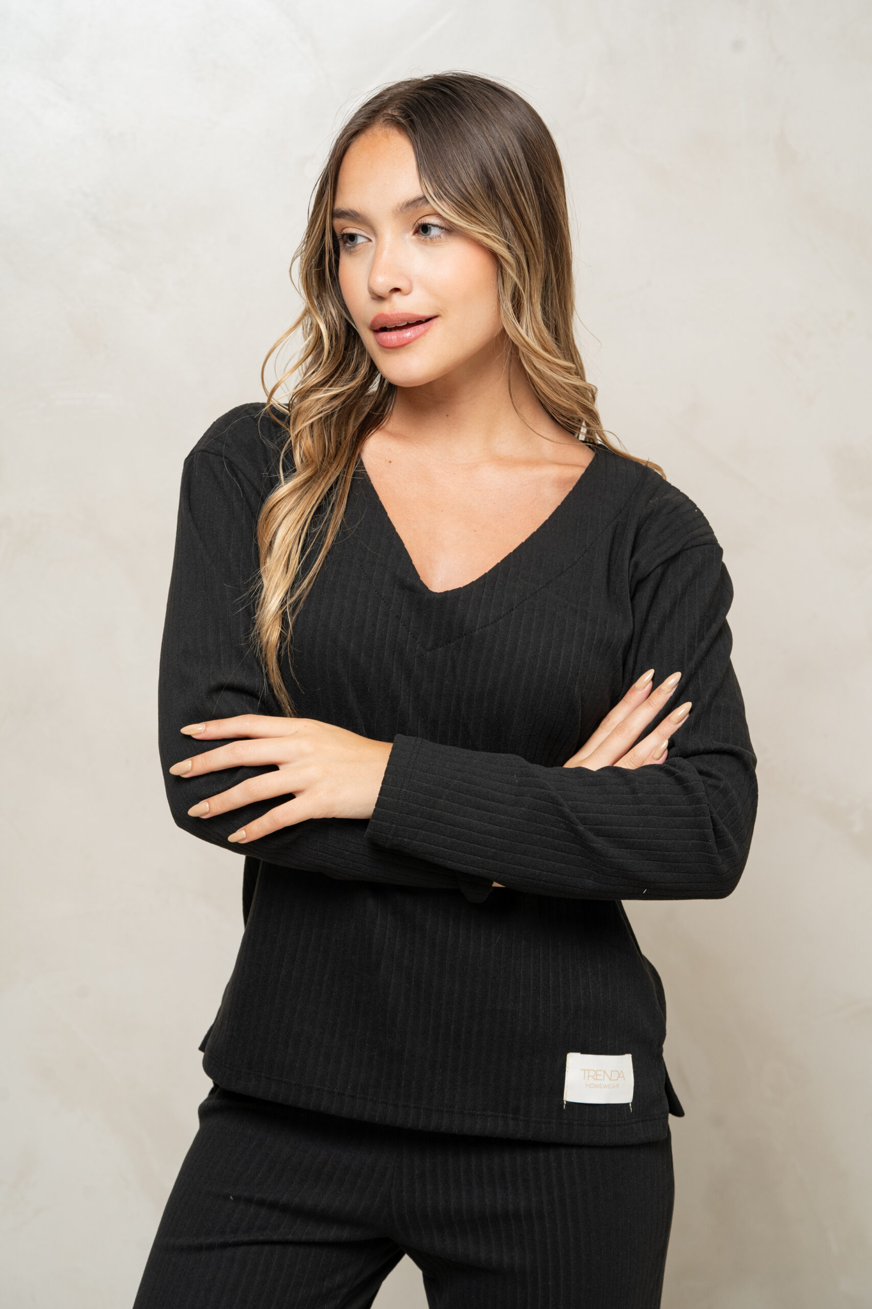 TRENDA 5606 SET PIJAMA REMERA Y PANTALON DARLON TOKYO - Imagen 10