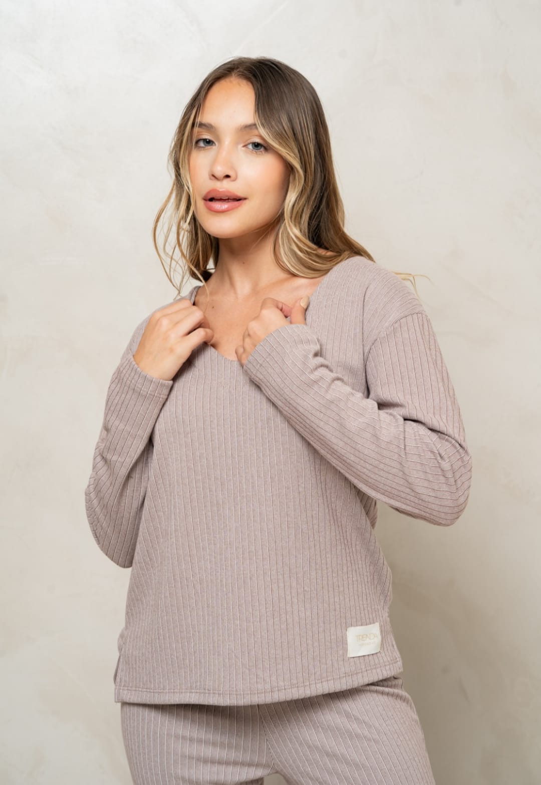 TRENDA 5606 SET PIJAMA REMERA Y PANTALON DARLON TOKYO - Imagen 6