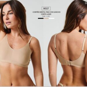 MAXIMA 327 CORPIÑO BRETEL FINO CON GANCHO CORTE LASER