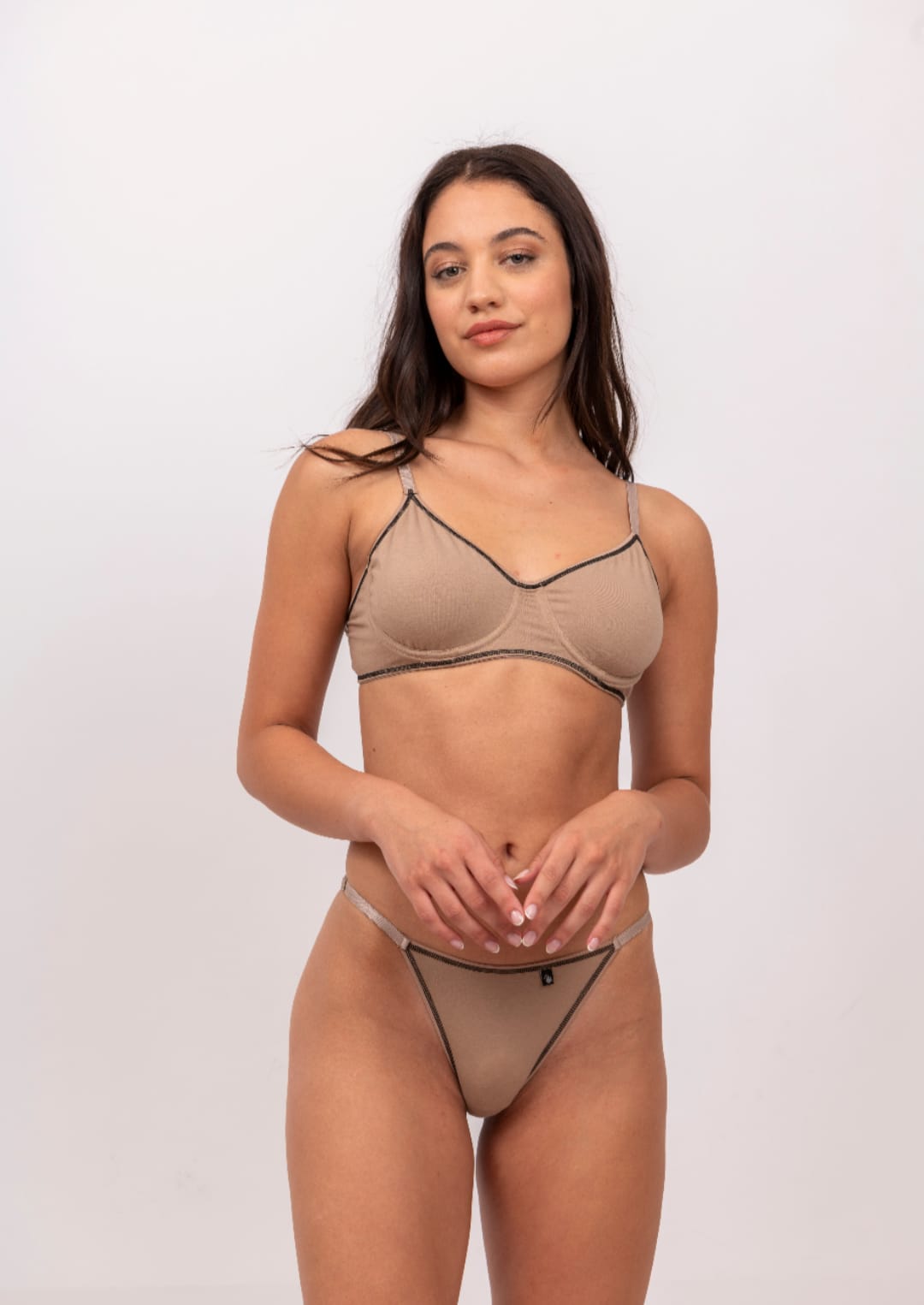 DOLCISIMA 938-12 LESS CON REGULACION ALGODON Y LYCRA SOFT CON BORDADOR A CONTRAMANO - Linea Siena - Imagen 5