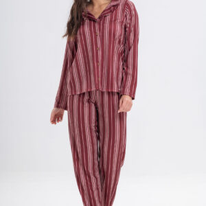 DOLCISIMA 1547L PIJAMA CAMISERO RAYADO