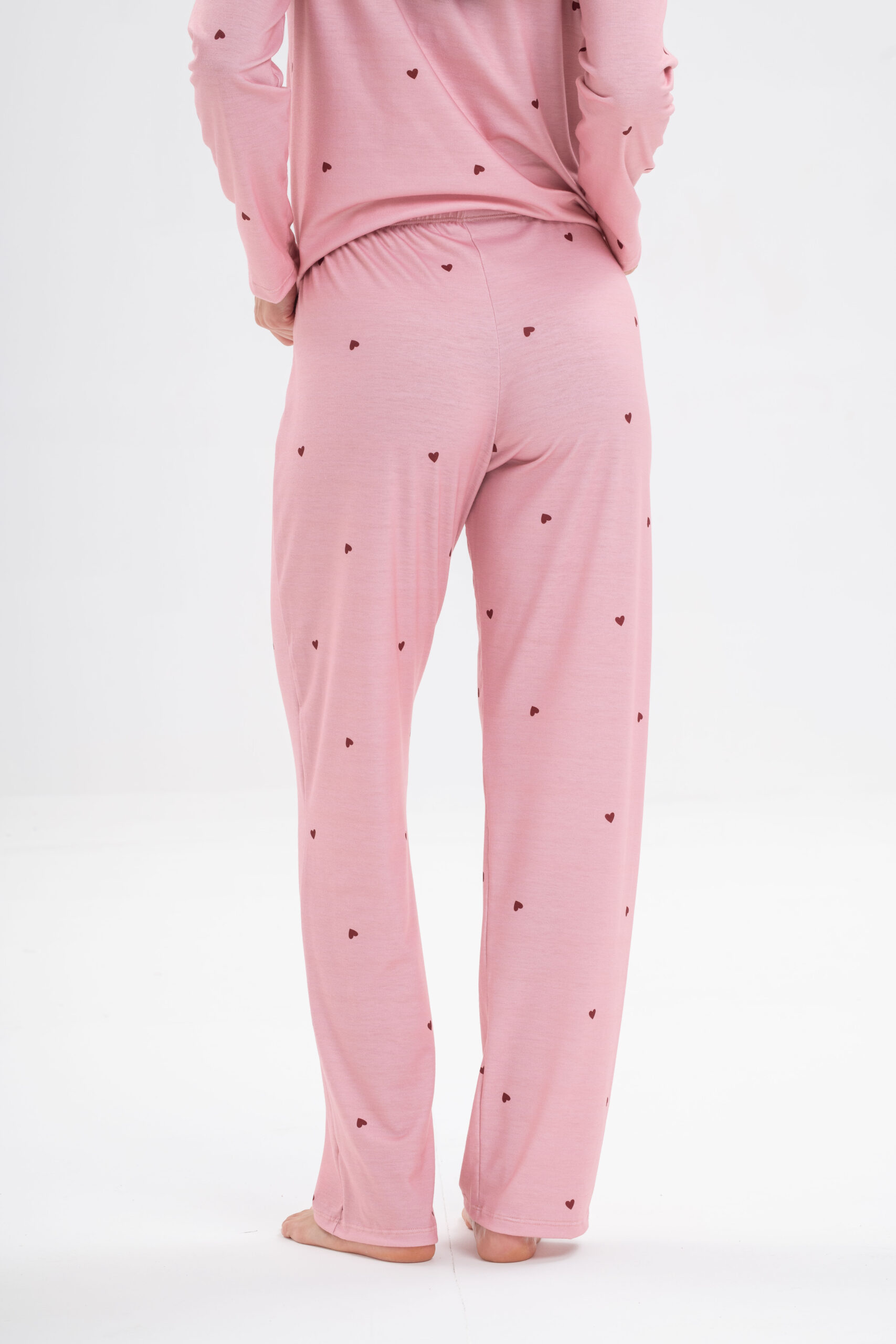 DOLCISIMA 1548L PIJAMA CAMISERO CORAZONES - Imagen 2