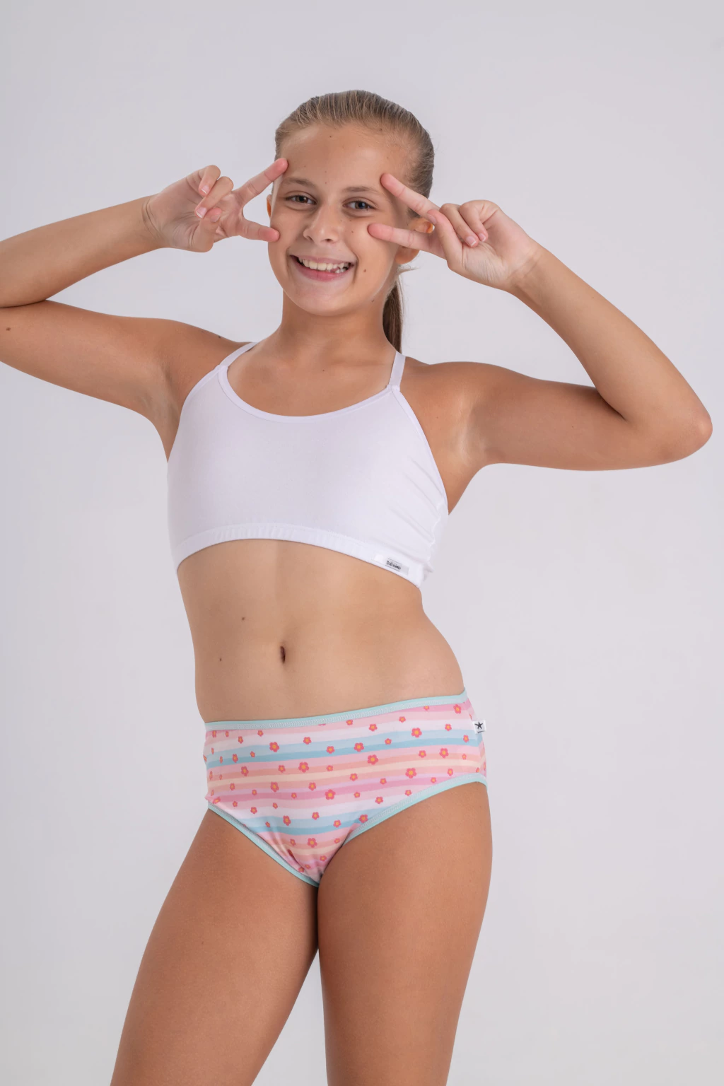 DOLCISIMA P949-09JB PACK X3 BOMBACHAS JUVENILES ALGODON Y LYCRA - TALLE 12 AL 18