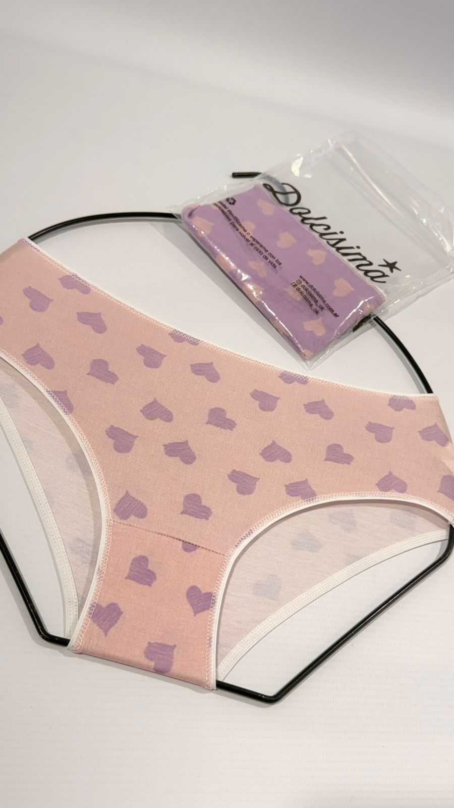 DOLCISIMA P931-08B PACK X2 BOMBACHA DE NENA CORAZONES