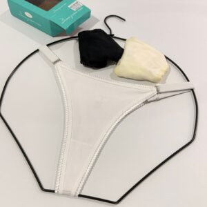 DQE 4210 PACK X3 LESS REGULABLE DE ALGODON LISO CON ELASTICO PICOT EN CINTURA Y PIERNAS