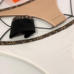 NICOLETA 1700 PACK X3 VEDETINA DE ALGODON Y LYCRA CON CINTURA ANIMAL PRINT