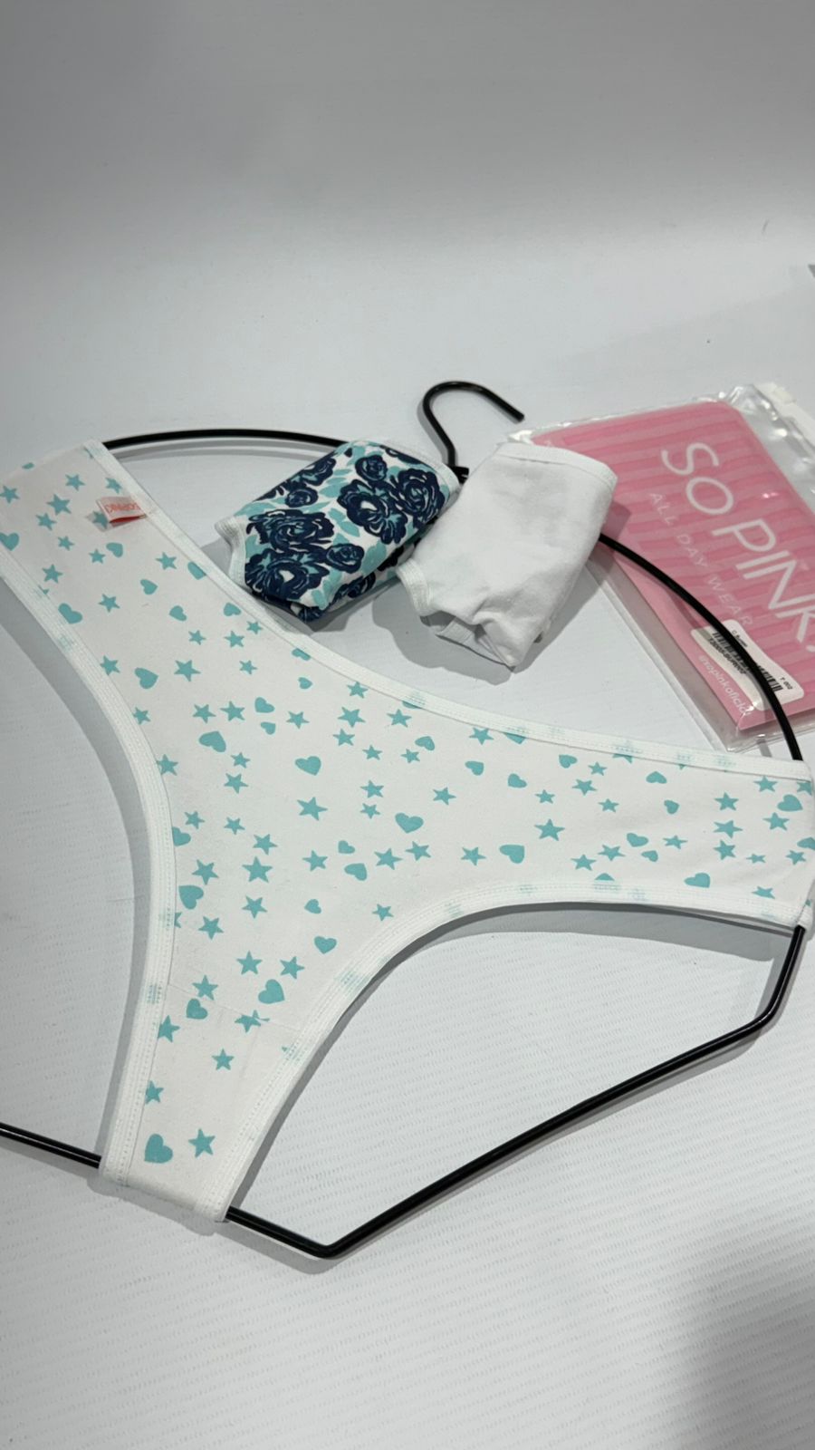 SO PINK #13005 PACK X3 CULOTTELESS DE ALGODON Y LYCRA