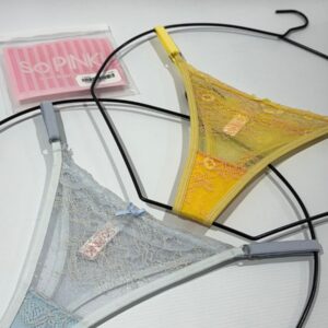 SO PINK #13304 PACK X2 LESS REGULABLE DE PUNTILLA - Talle unico