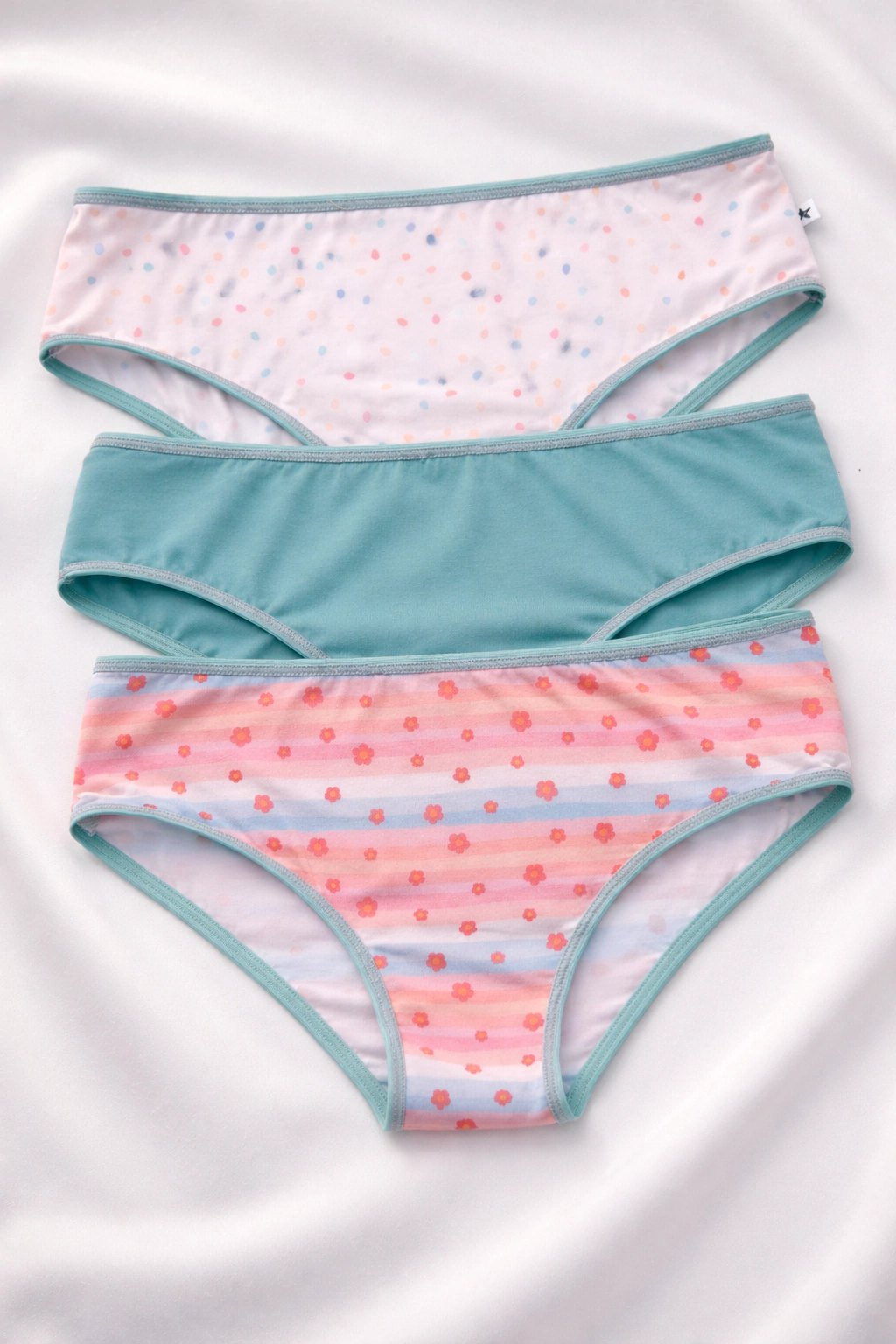 DOLCISIMA P949-09JB PACK X3 BOMBACHAS JUVENILES ALGODON Y LYCRA - TALLE 12 AL 18 - Imagen 5