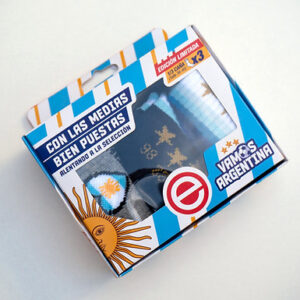 ELEMENTO 401 BOX MUNDIAL MUJER PACK X3 - 1/3 CAÑA ESTAMPADO SURTIDO