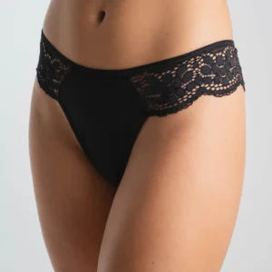 ANDRESSA P116 PACK X2 CULOTLESS DE MICROFIBRA CON COLA PUNTILLA DOBLE ONDA