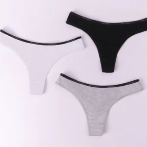 SO PINK #13201 PACK X3 COLALESS DE ALGODON Y LYCRA