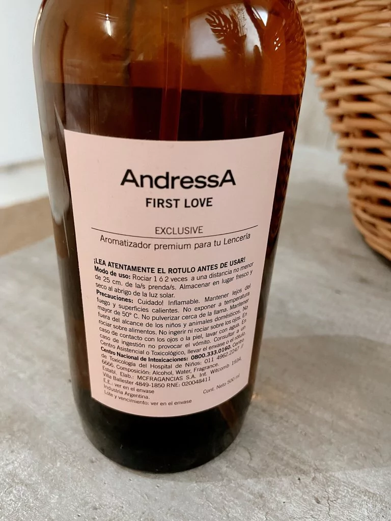 ANDRESSA PERFUMINA FIRST LOVE 500 ml - Imagen 2