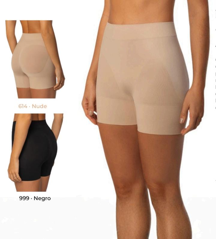 LOBA 47124-001 BERMUDA MODELADORA ALTA COMPRESION