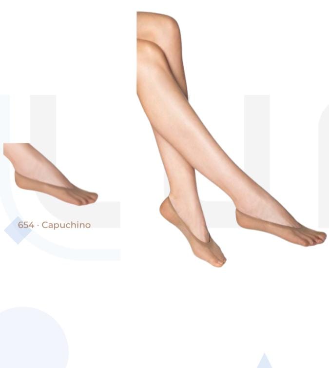 LOBA 5520 MEDIAS LYCRA INVISIBLES BALLERINA - Cajita x2 pares