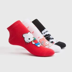 ELEMENTO 6001 HELLO KITY - DOCENA SOQUETES ESTAMPADOS