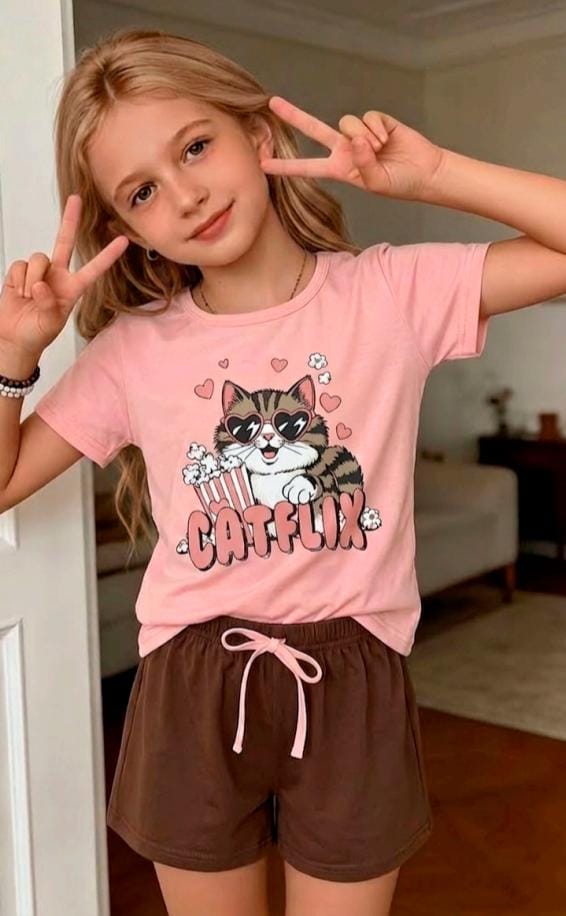 VINTAGE 913 PIJAMA DE JERSEY ALGODON NIÑA