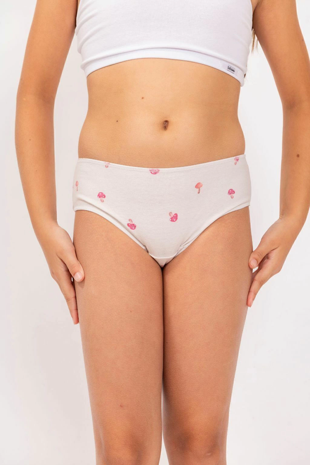 DOLCISIMA P929-08 PACK X3 BOMBACHAS NENA ALGODON Y LYCRA HONGUITOS