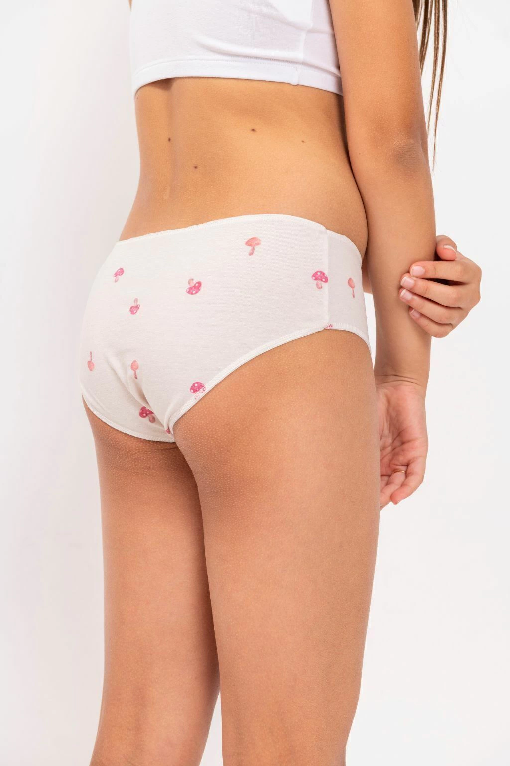 DOLCISIMA P929-08 PACK X3 BOMBACHAS NENA ALGODON Y LYCRA HONGUITOS - Imagen 2