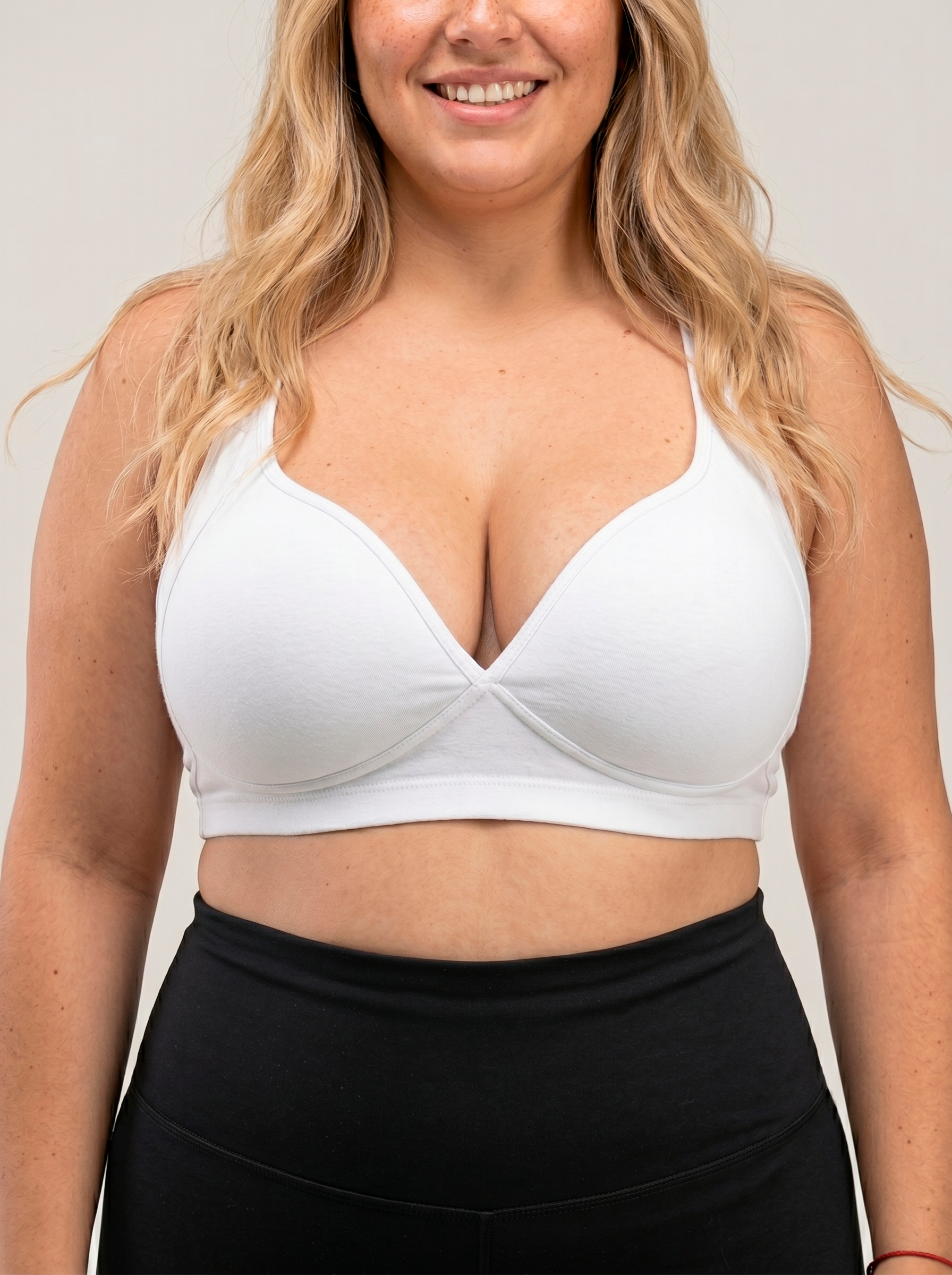 SHEDYL 2125 TOP DEPORTIVO DE ALGODON Y LYCRA CON TAZA SOFT (Hasta el 110) - Imagen 2