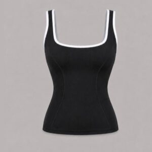 ANDRESSA ACTIVE AC249 MUSCULOSA FORRADA CON VIVOS Y RECORTES